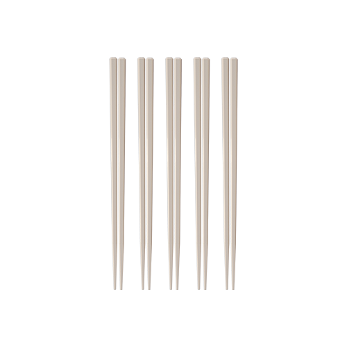 Hexagonal Cut Chopsticks (5 Pairs)