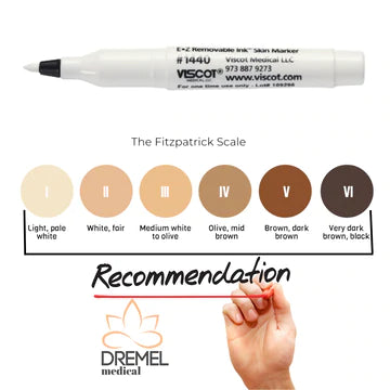 Viscot EZ REMOVABLE INK- White