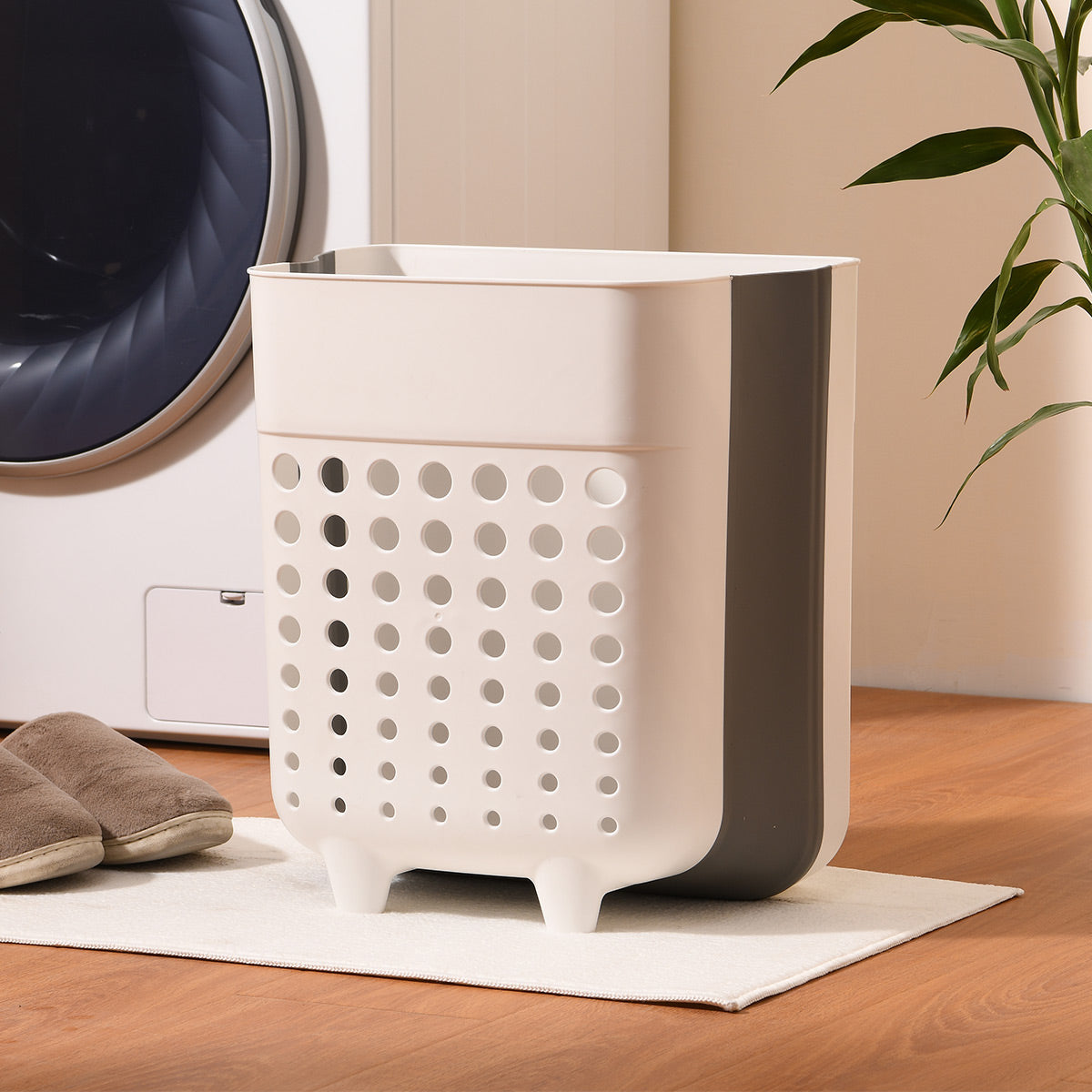 Wall Mount Collapsible Laundry Basket