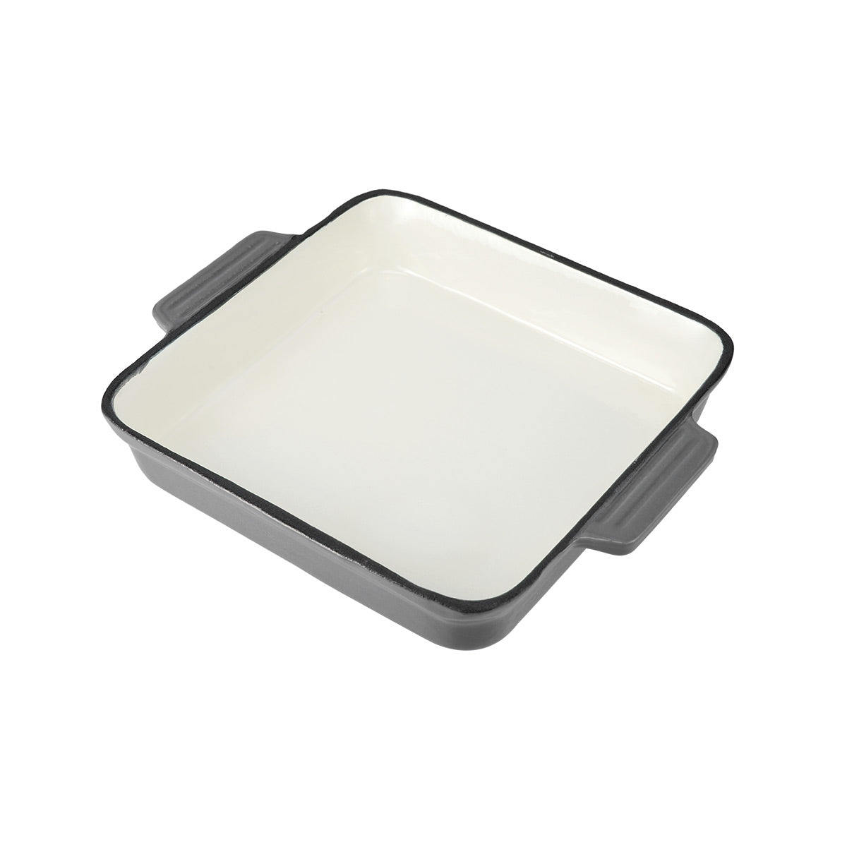 Enamel Cast Iron Square Pan