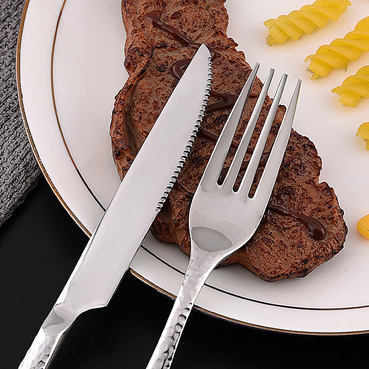 Hammered Dinner Fork