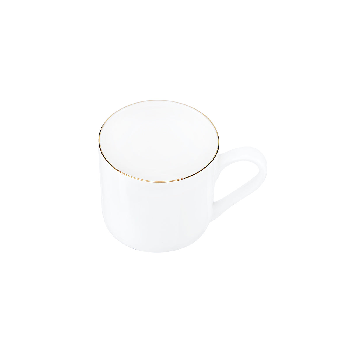 Moonlight Gold Rim Bone China Cup