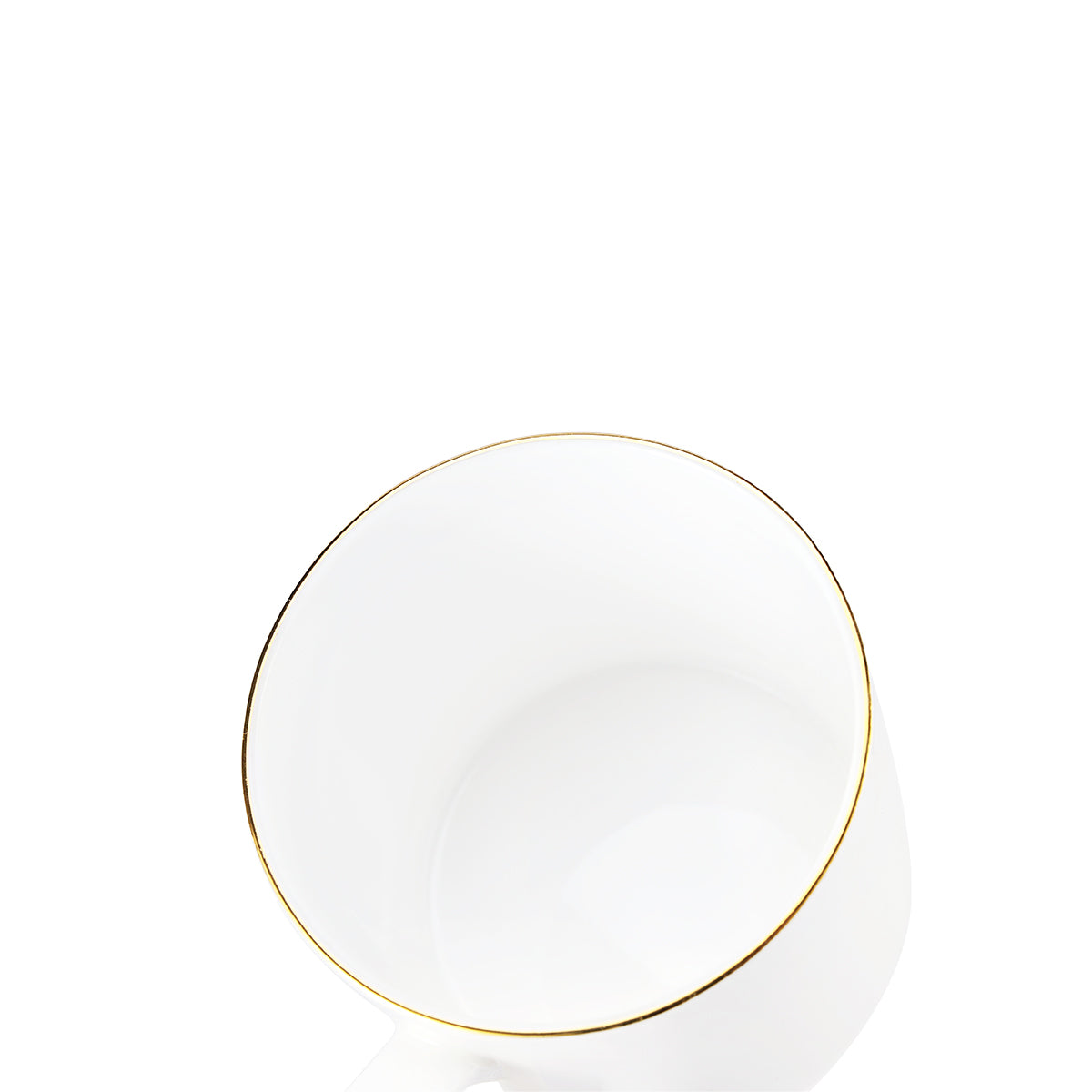 Moonlight Gold Rim Bone China Cup