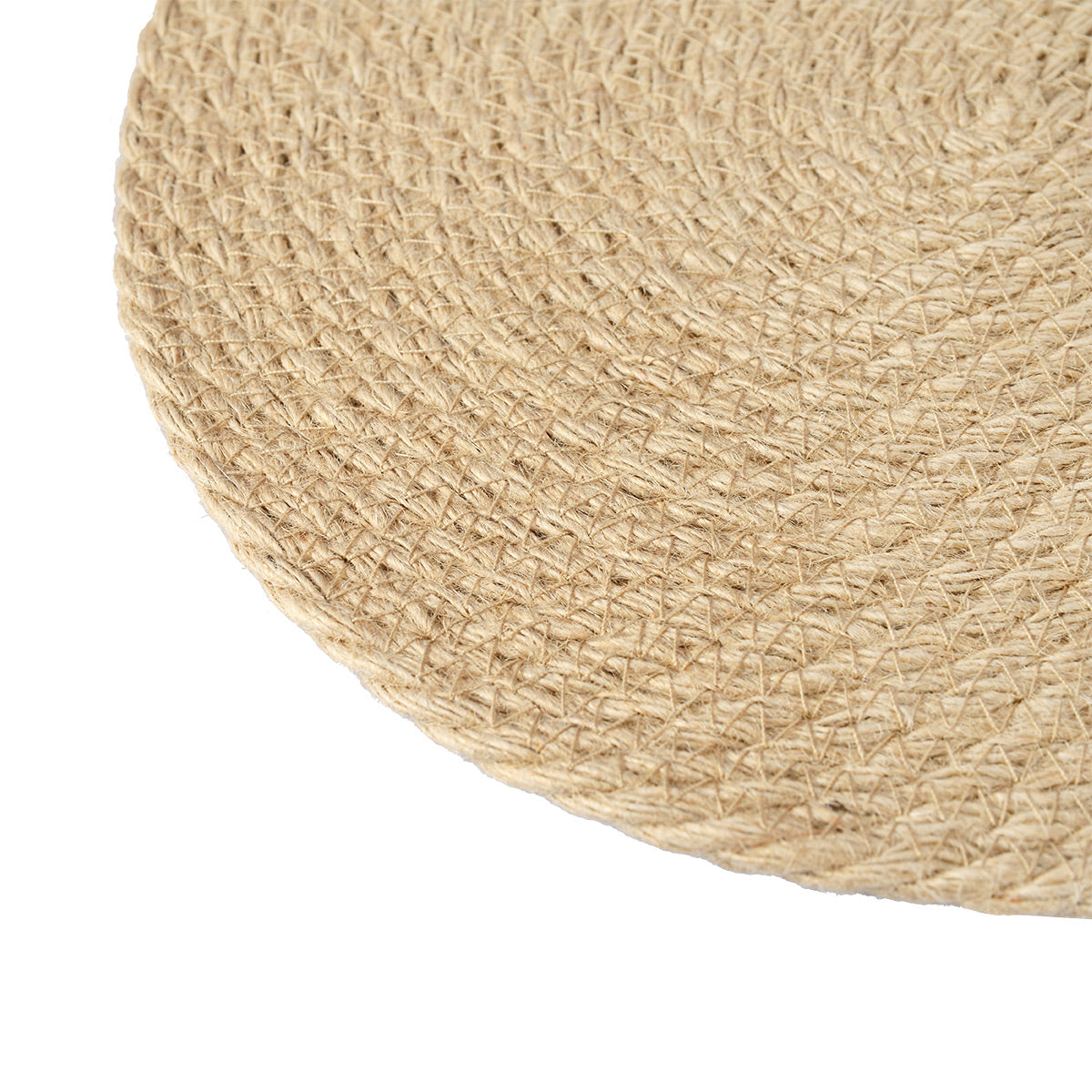 Oval Braided Flax Placemat