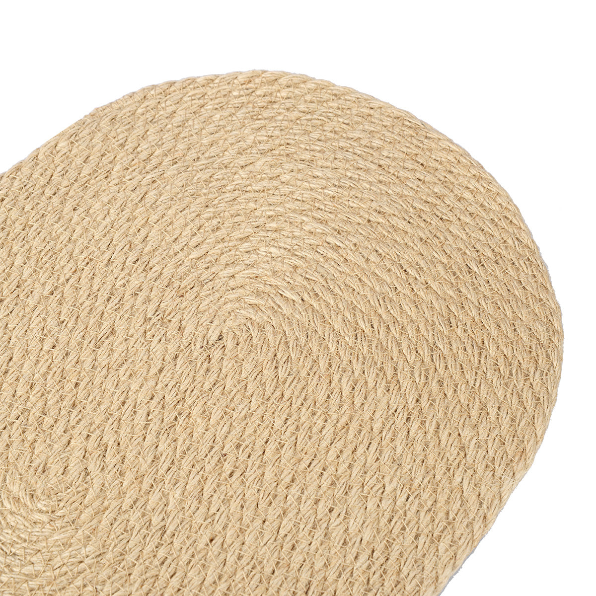Oval Braided Flax Placemat