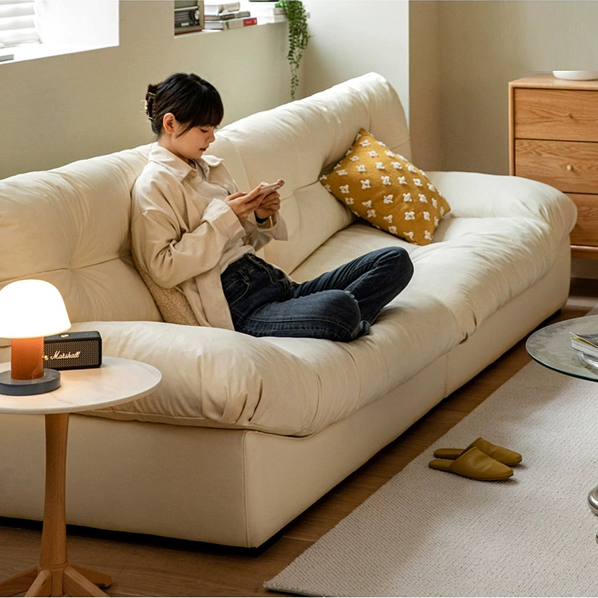 Cloud Tufted 3 Seater Sofa