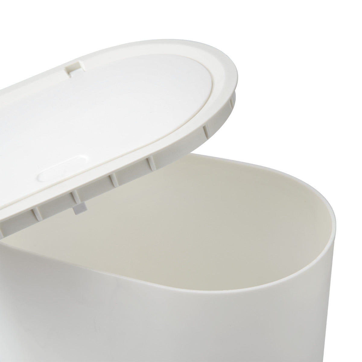 Push Open Slim Trash Bin