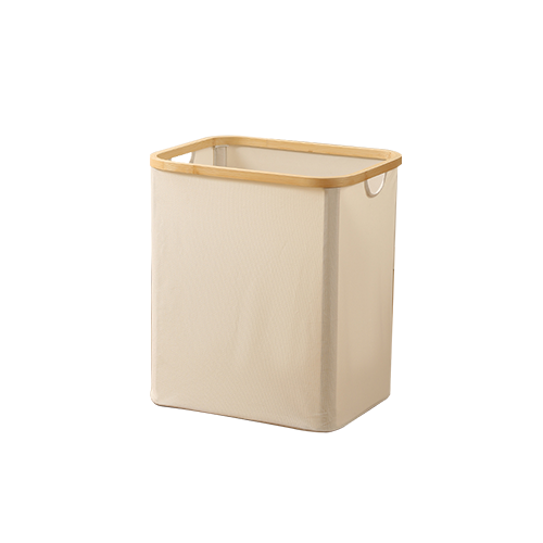 Canvas Collapsible Laundry Basket With Handles