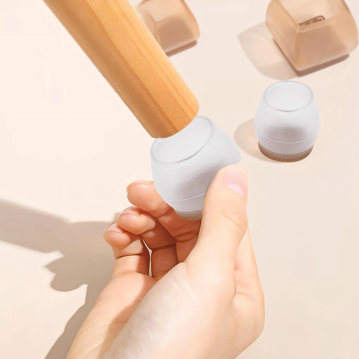 Non-slip Chair Leg Protectors (4 Pcs)