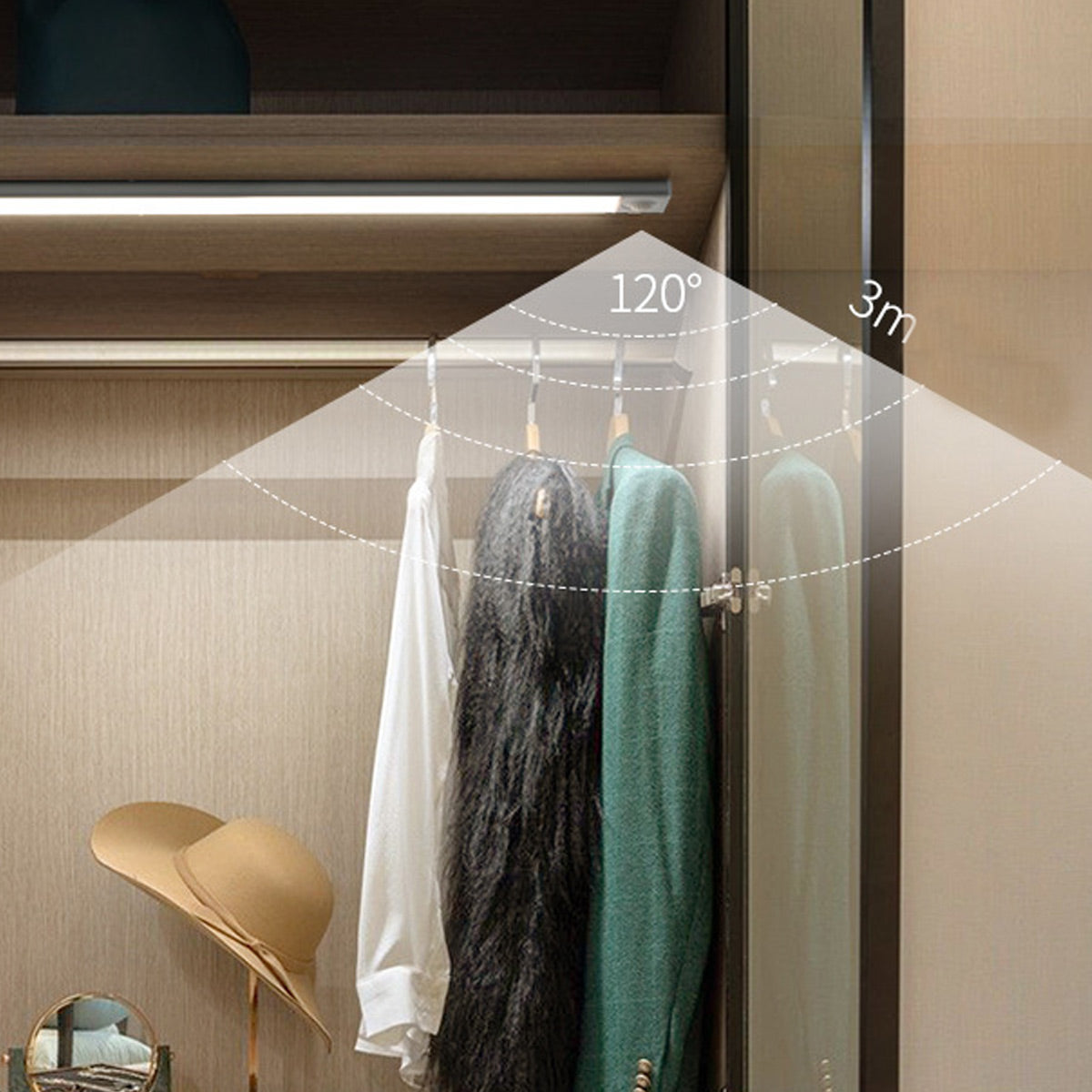 Motion Sensor Cabinet Light