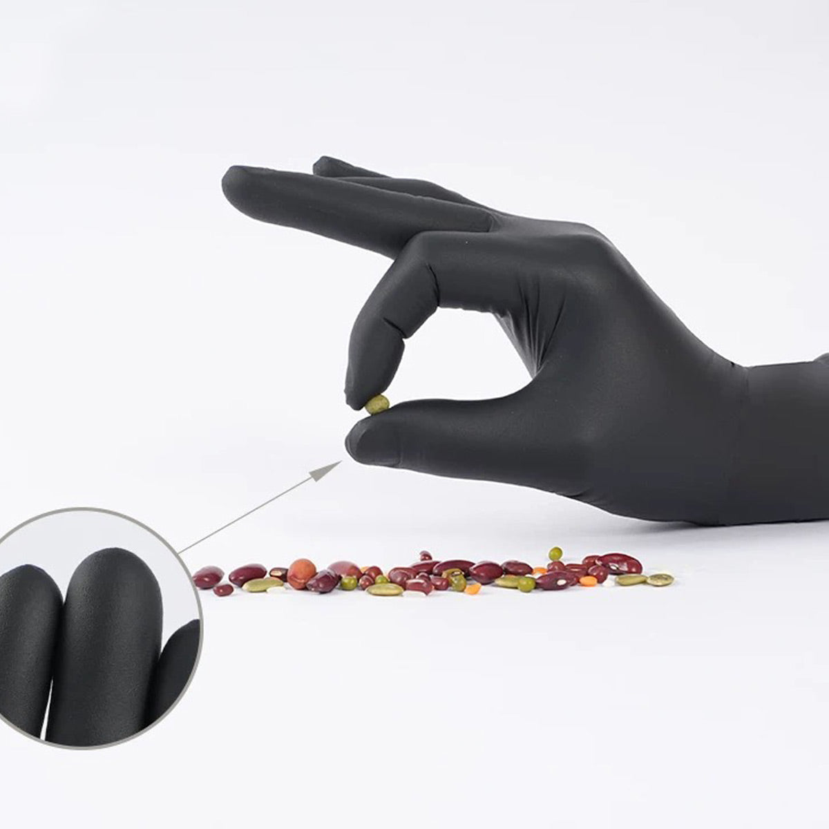 Disposable Nitrile Gloves (100 Pcs)