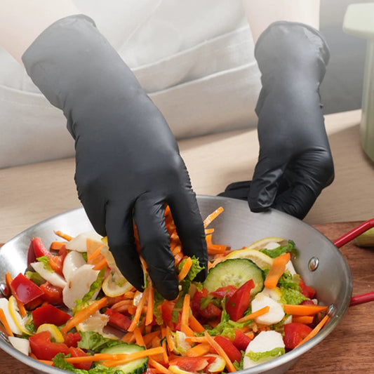 Disposable Nitrile Gloves (100 Pcs)