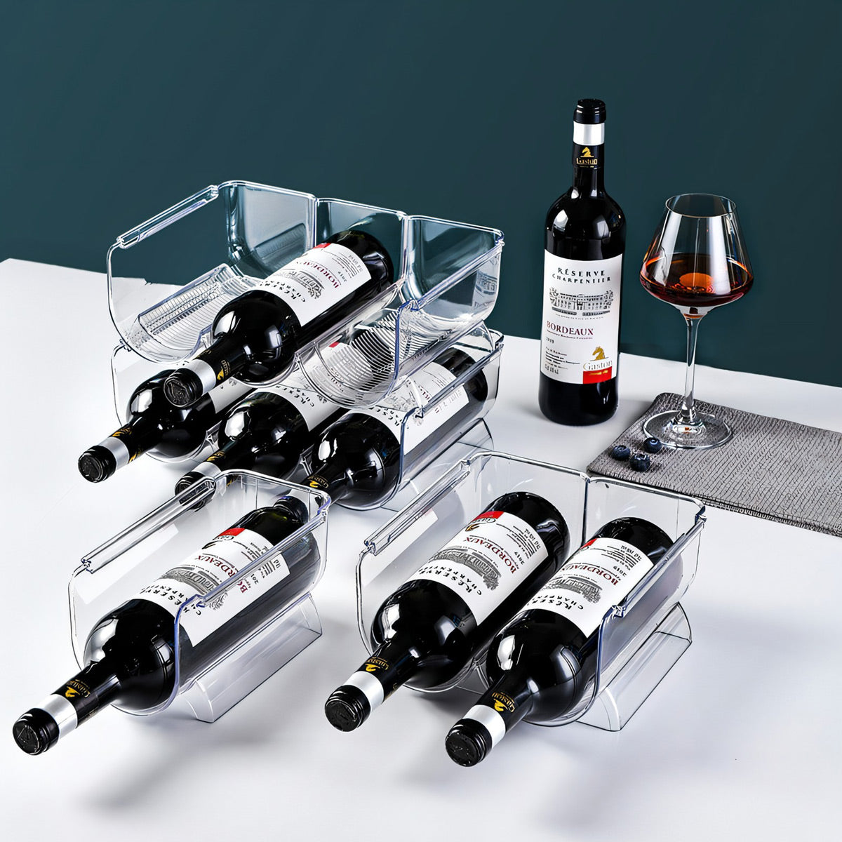 Stackable Bottle Storage Rack