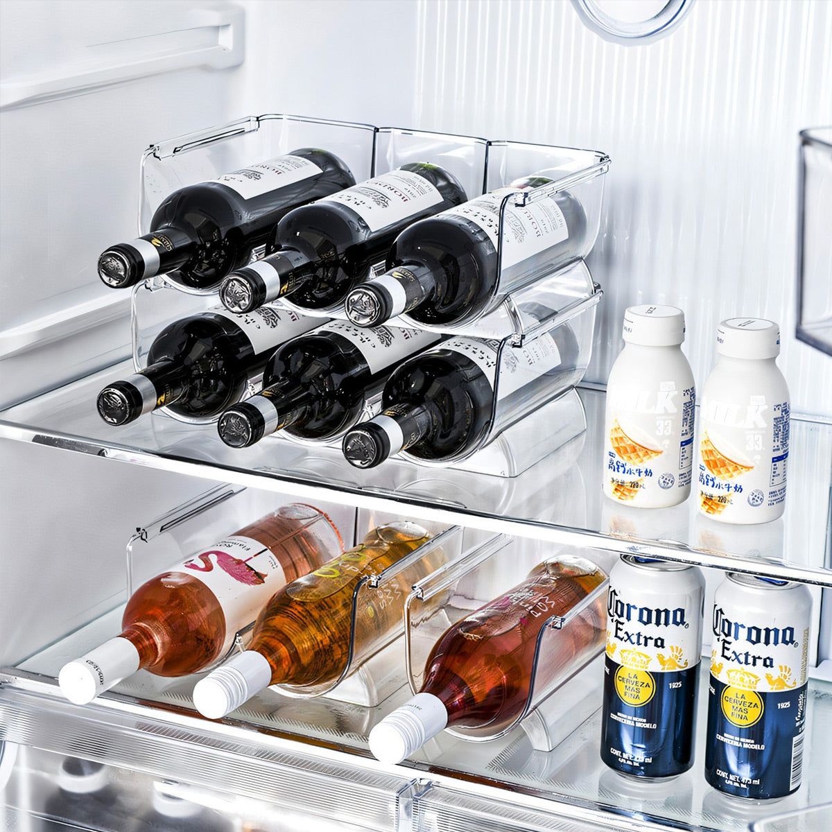 Stackable Bottle Storage Rack