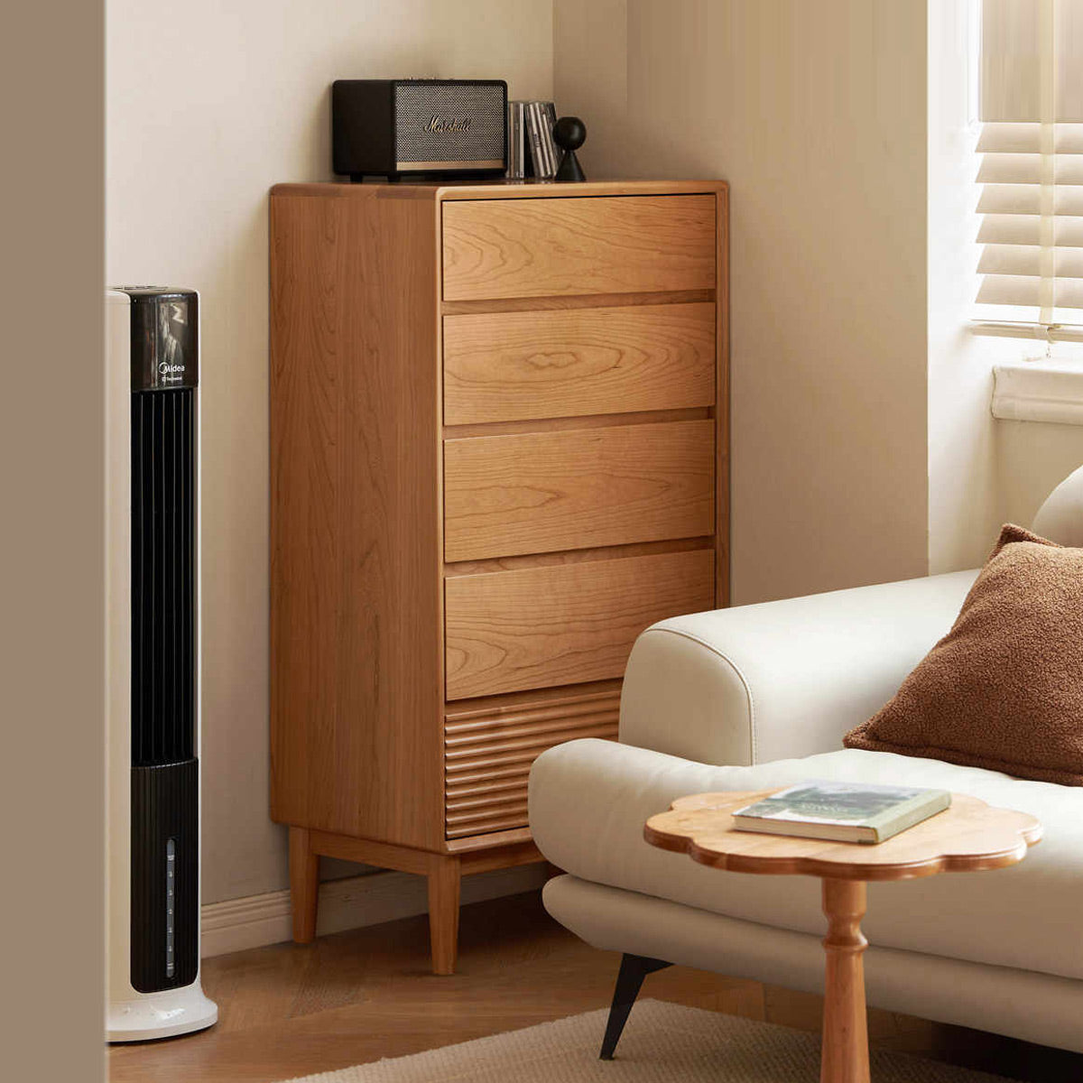 Morris Narrow 5 Drawer Dresser