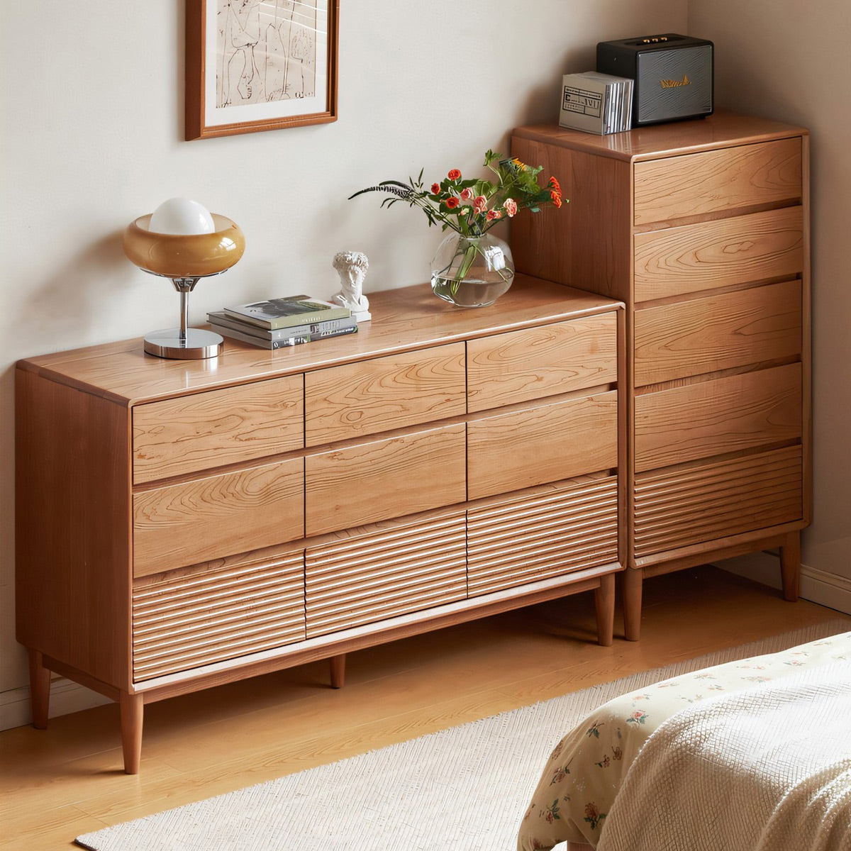 Morris Wide 5 Drawer Dresser