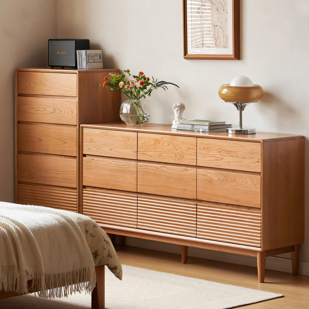 Morris Wide 5 Drawer Dresser