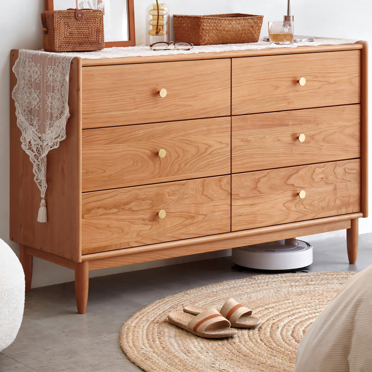 Vinci Wide 6 Drawer Dresser