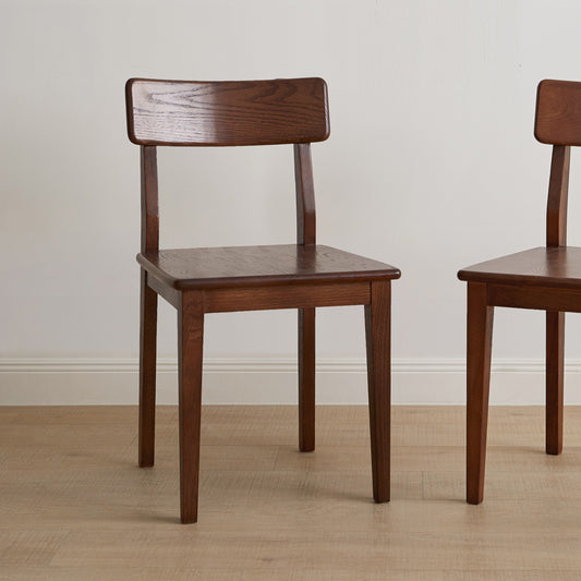 Brooks Black Walnut Wood Dining Chair