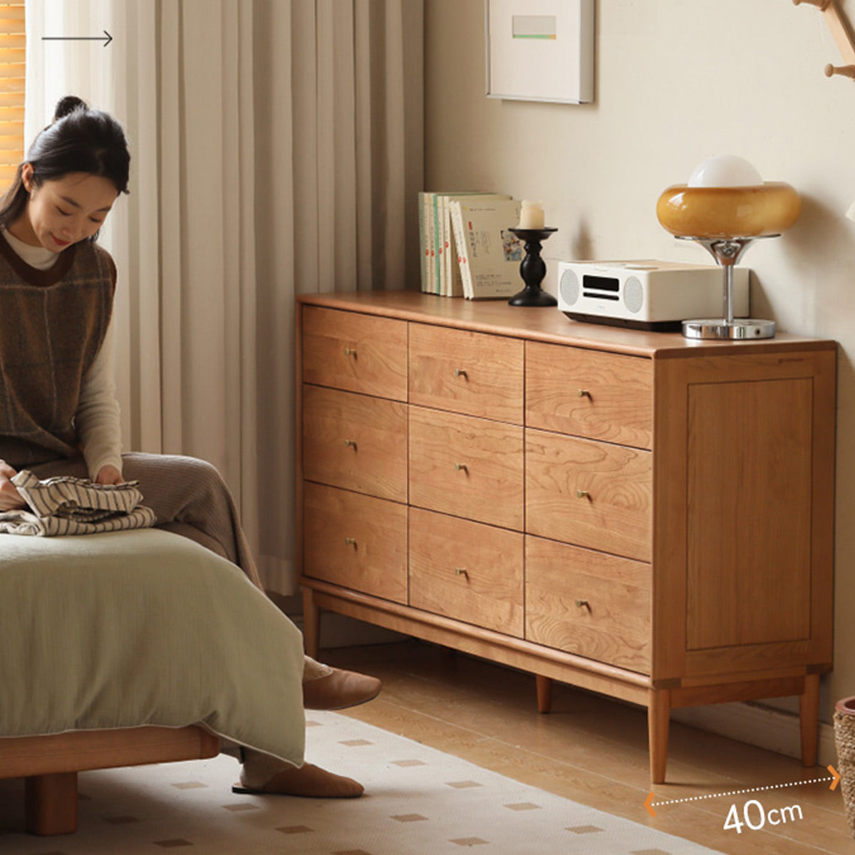 Hana 9 Drawer Dresser