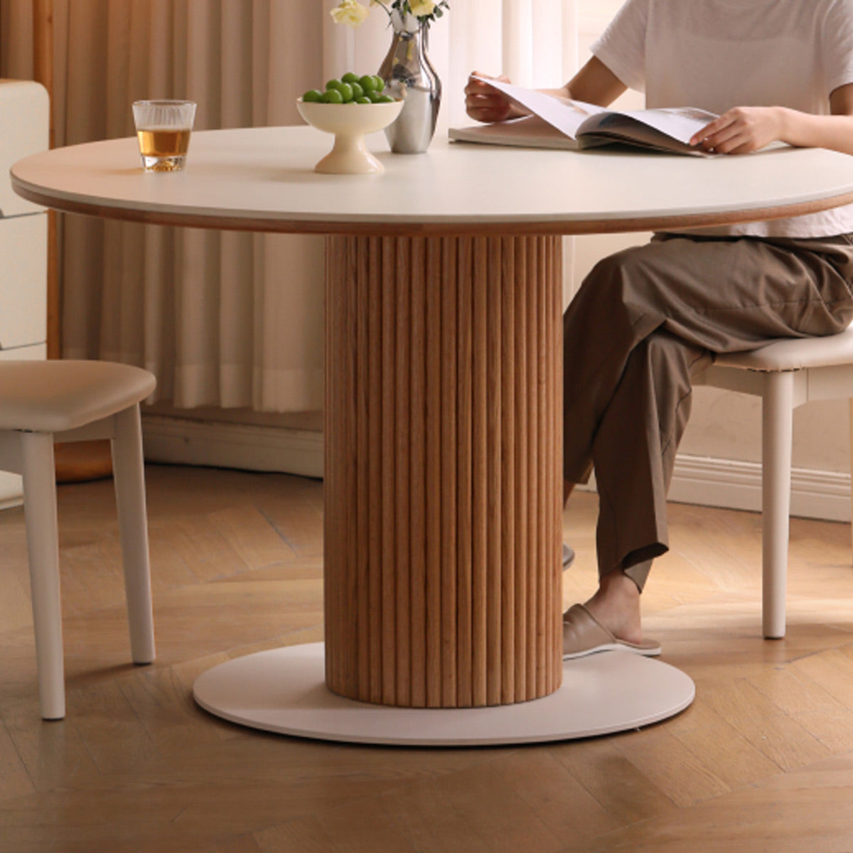 Caden Round Dining Table