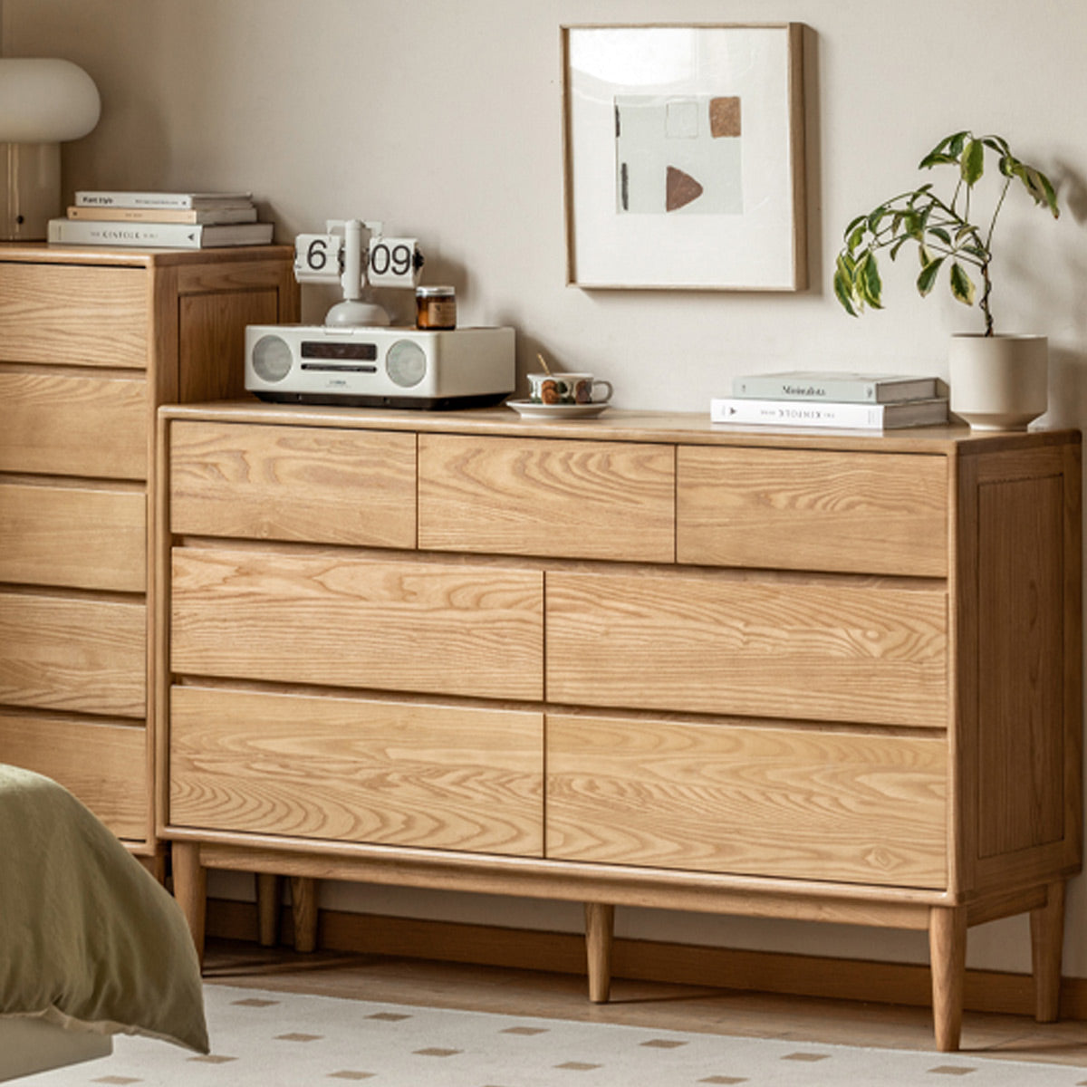 Bella Wide 7 Drawers Dresser