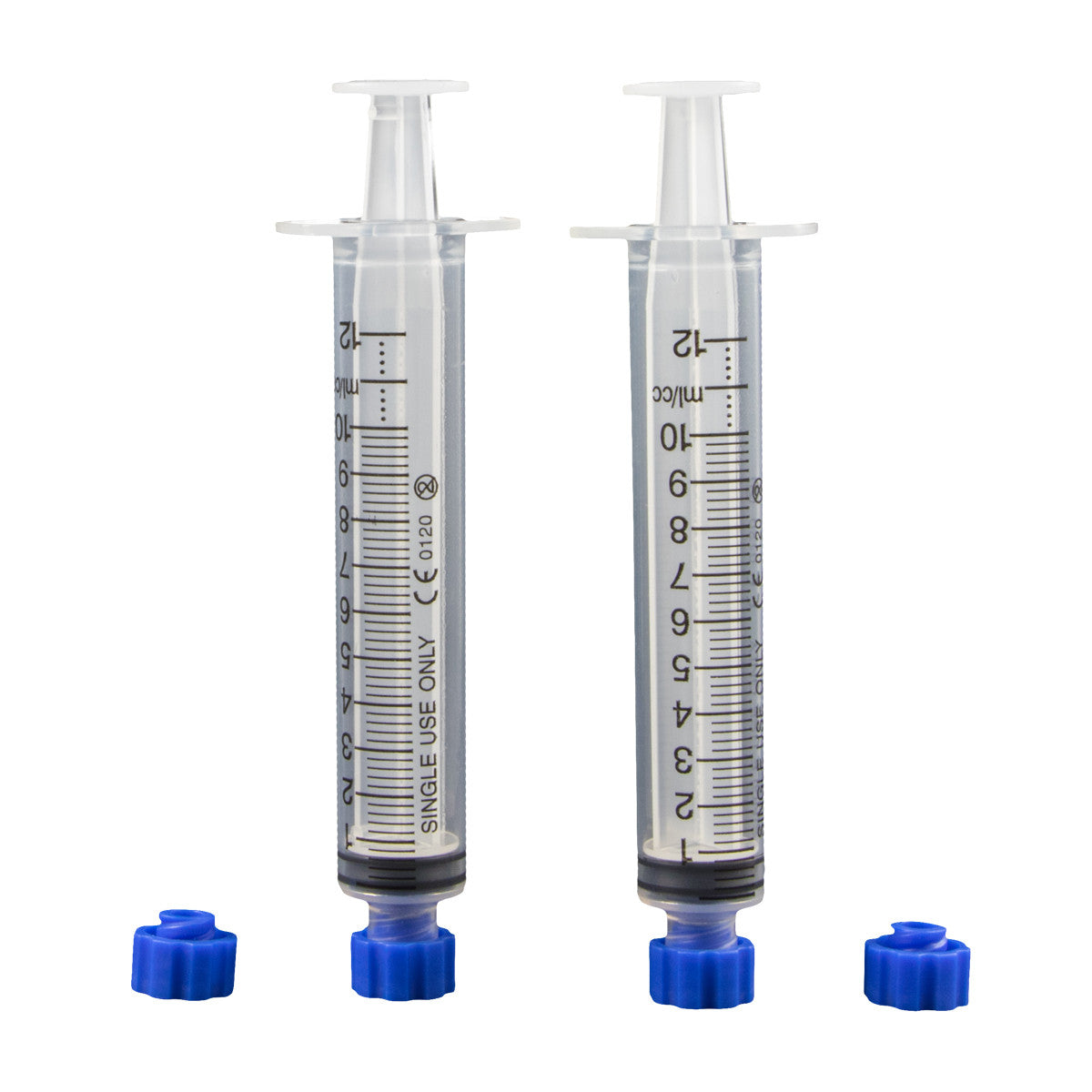 Blue Luer Lock Tip Cap - Jensen Global