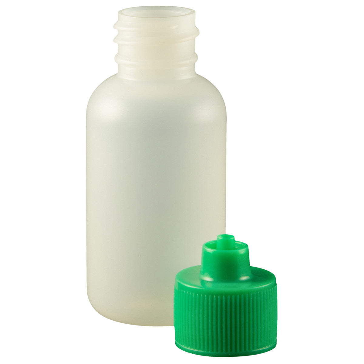 1 Ounce Boston Round Bottle & Cap Kit - Jensen Global