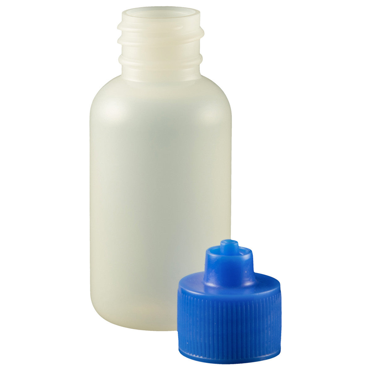 1 Ounce Boston Round Bottle & Cap Kit