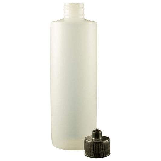 8 Ounce Cylinder Bottle & Cap Kit