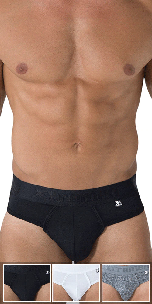 Xtremen 3 pack Piping Thongs