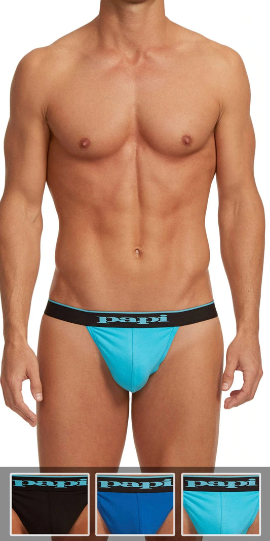 Papi 3pack Cotton Stretch Thong